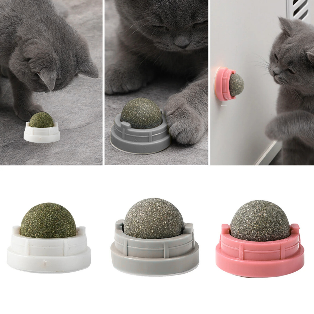 Catnip Ball with Sticker