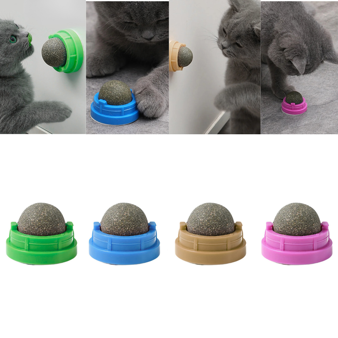 Catnip Ball with Sticker