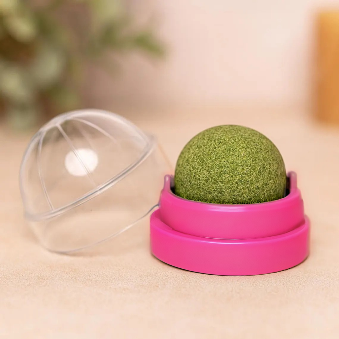 Catnip Ball with Sticker