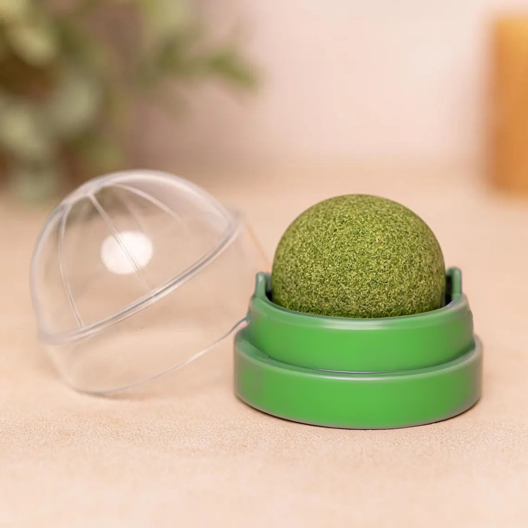 Catnip Ball with Sticker