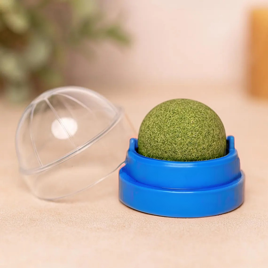Catnip Ball with Sticker