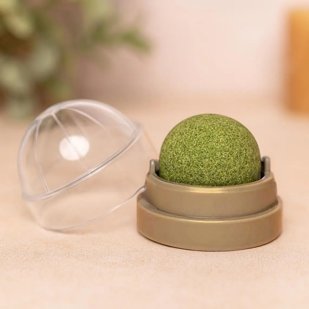 Catnip Ball with Sticker