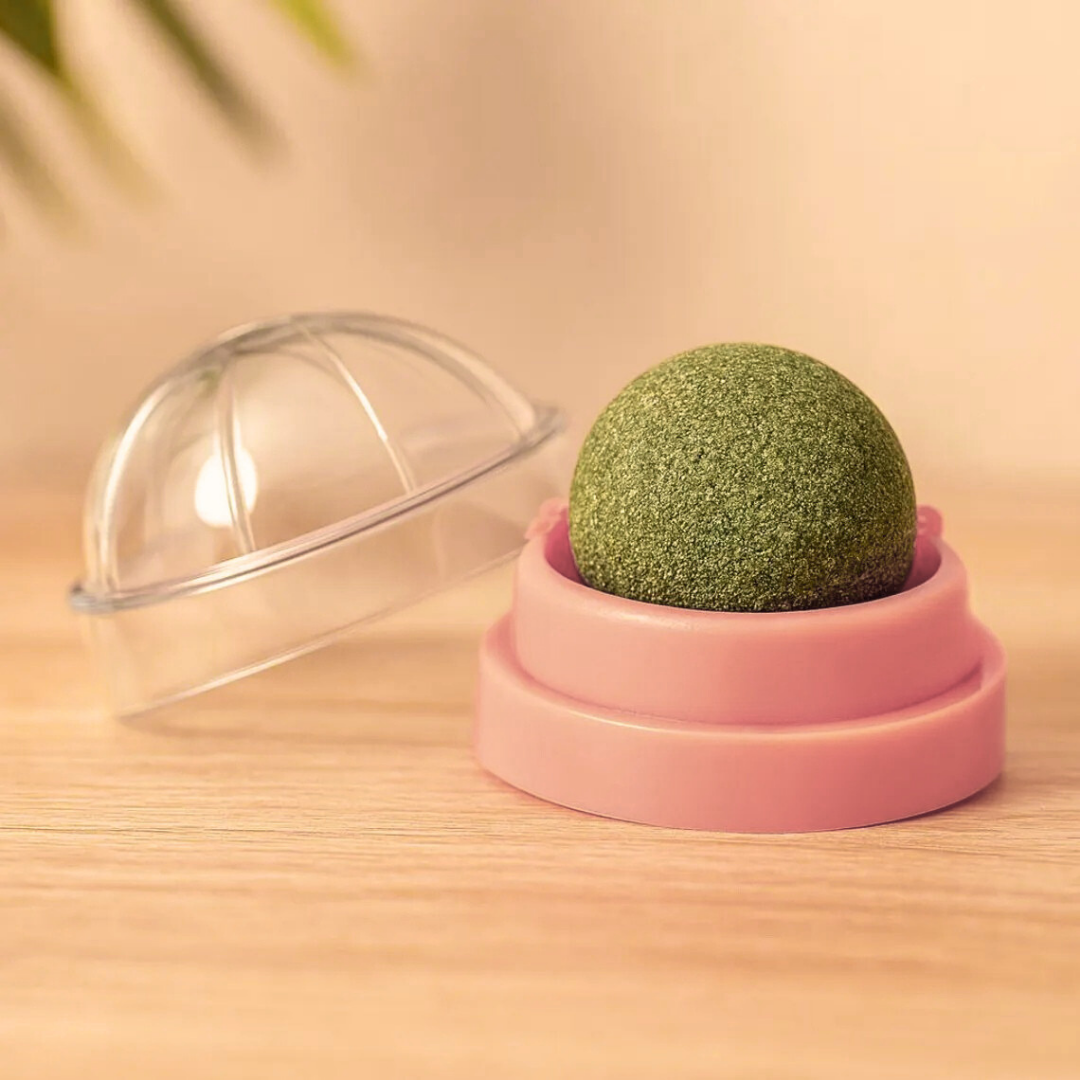 Catnip Ball with Sticker