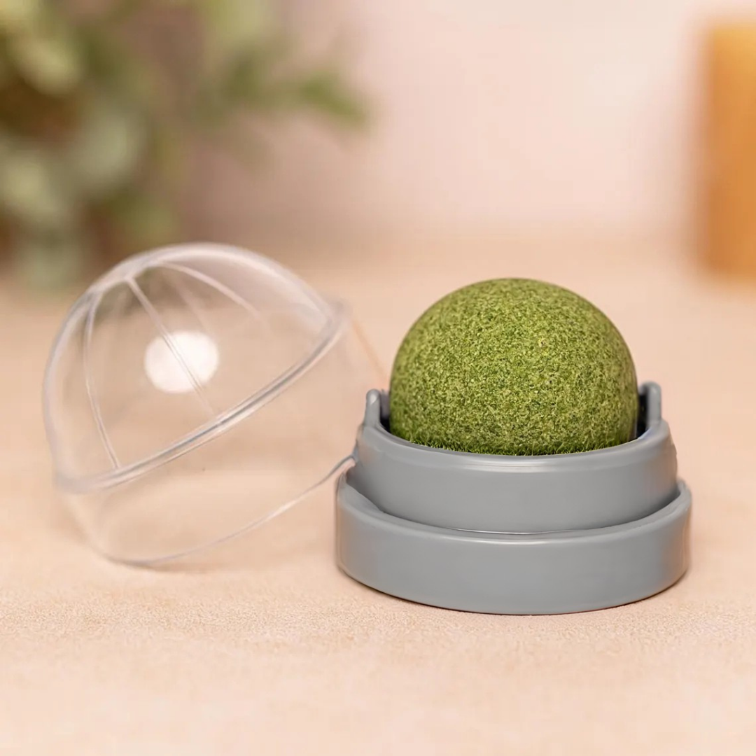 Catnip Ball with Sticker