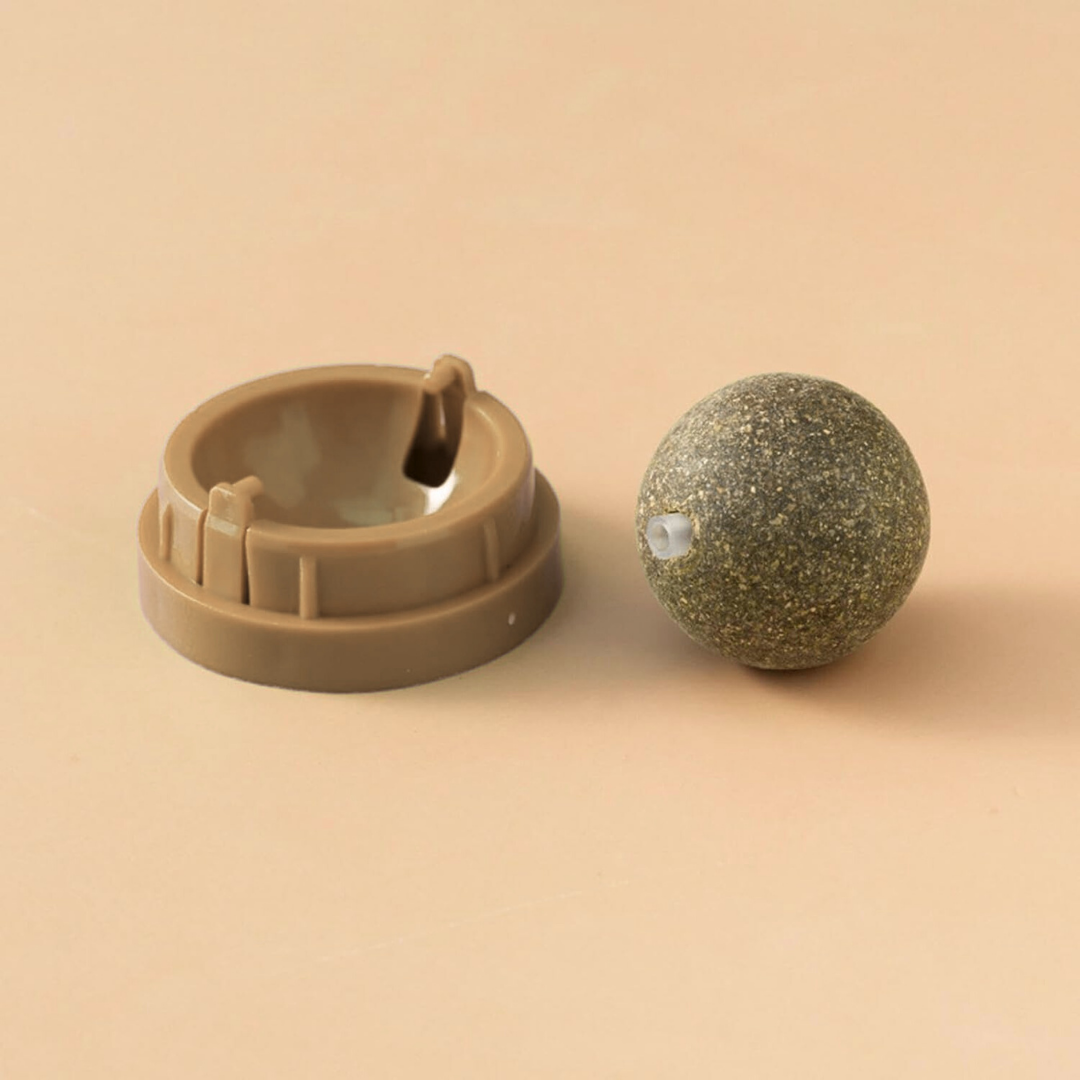 Catnip Ball with Sticker