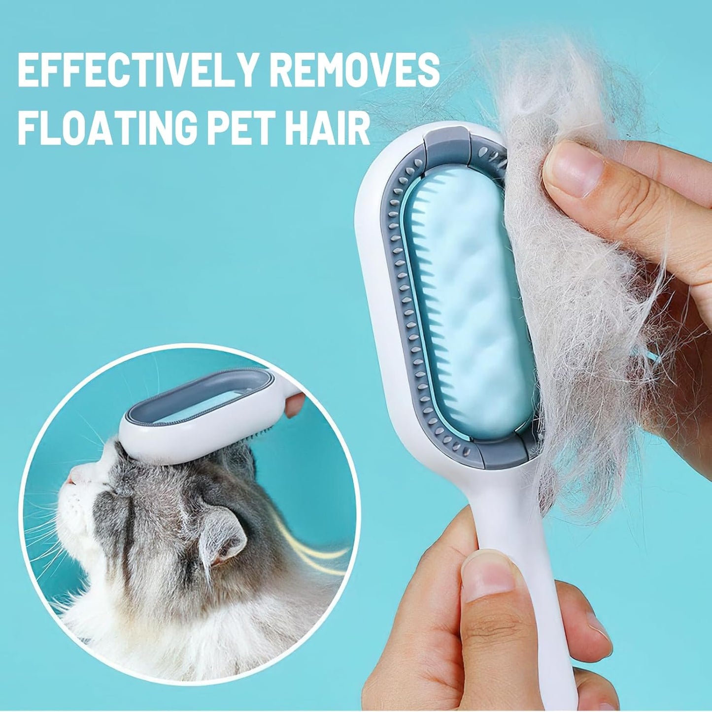 Pet Grooming Comb – 3-in-1