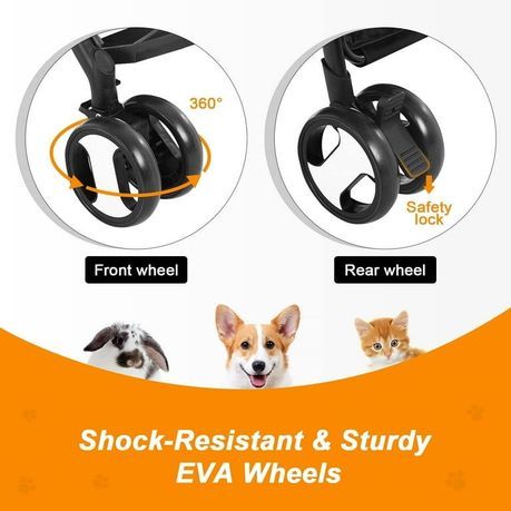 Pet Stroller - Pet Pram - Pet Cart
