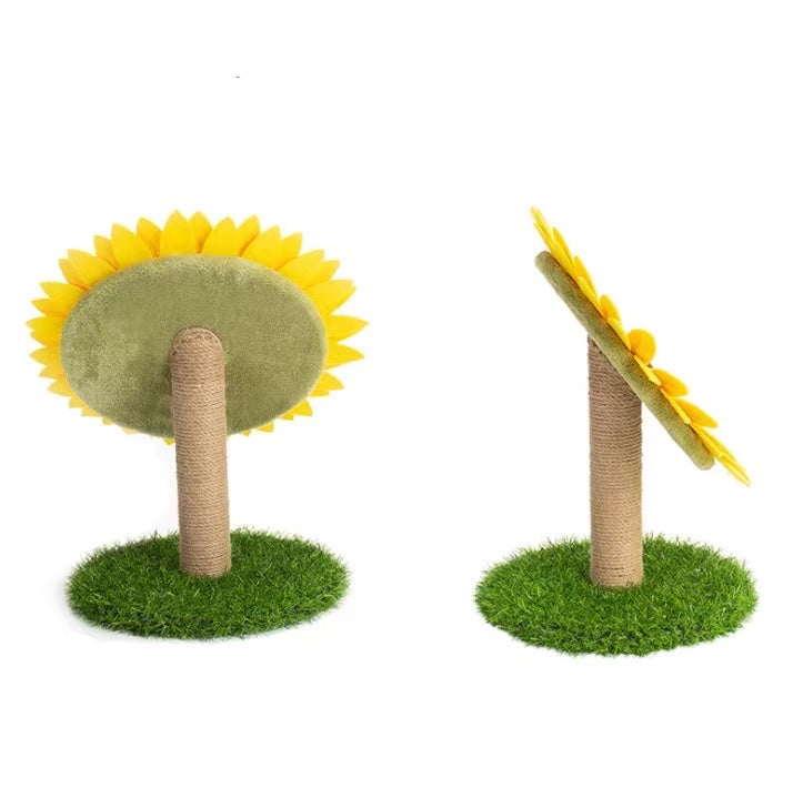 Sunflower Cat Post