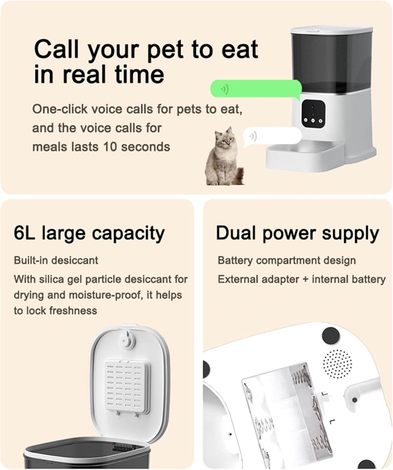 Premium Paws - FeedMate Pro - Automatic Pet Feeder