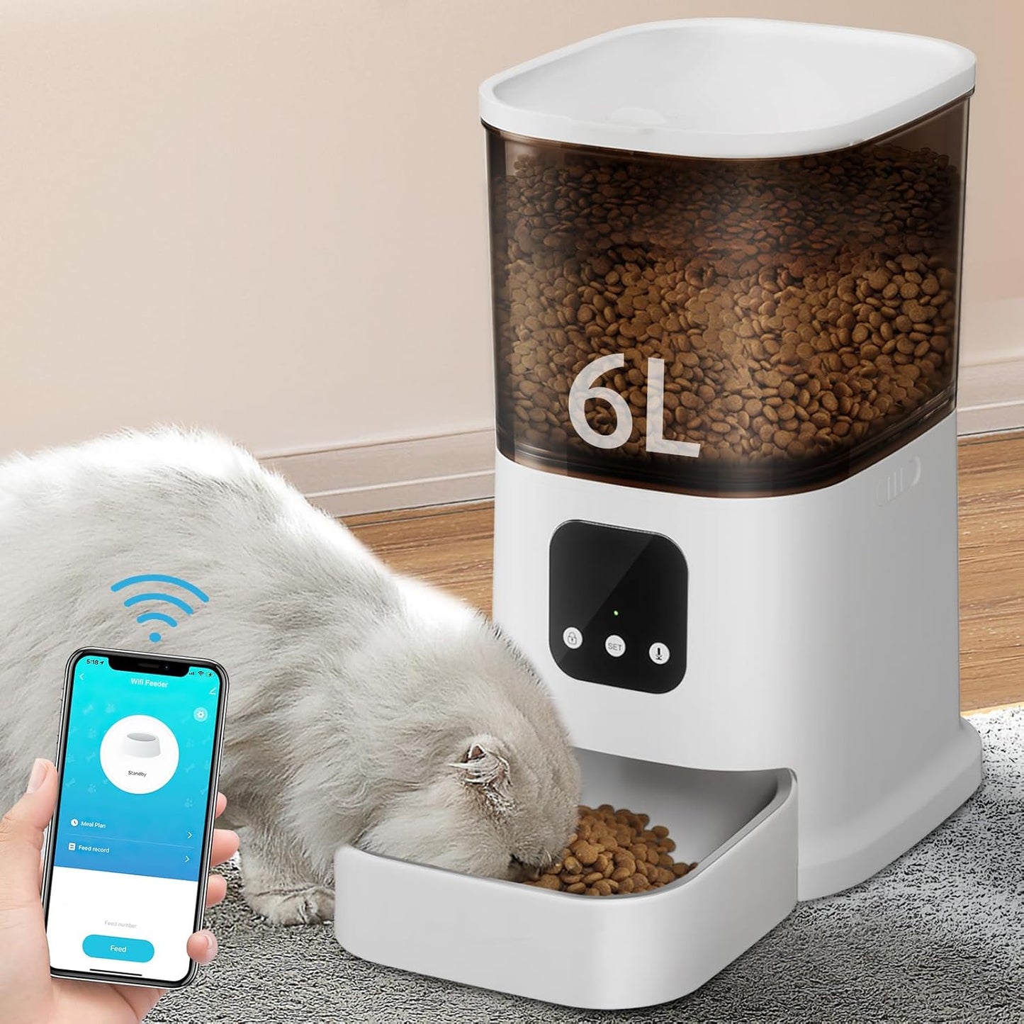 Premium Paws - FeedMate Pro - Automatic Pet Feeder