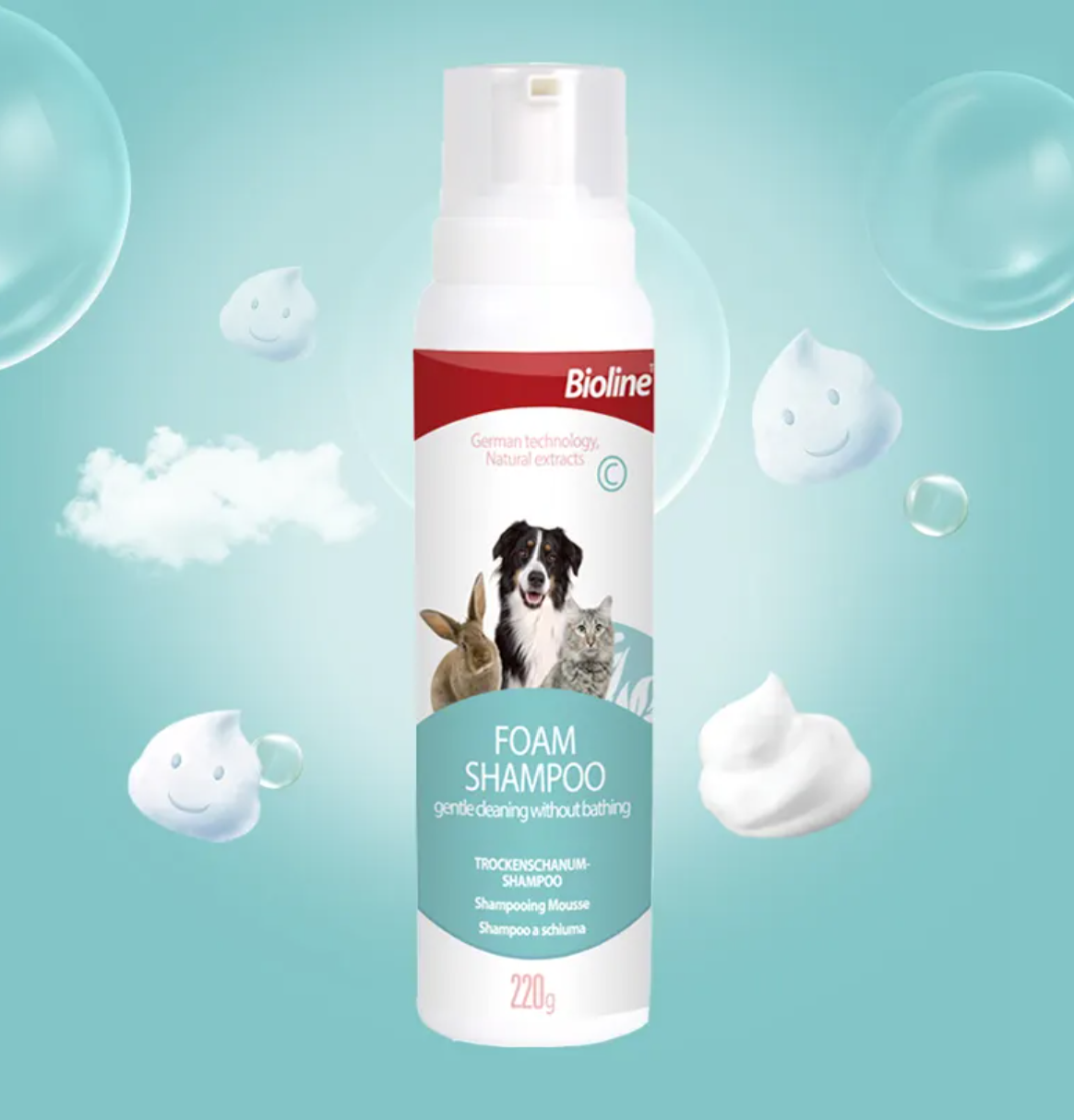 Bioline - Waterless Foam Shampoo