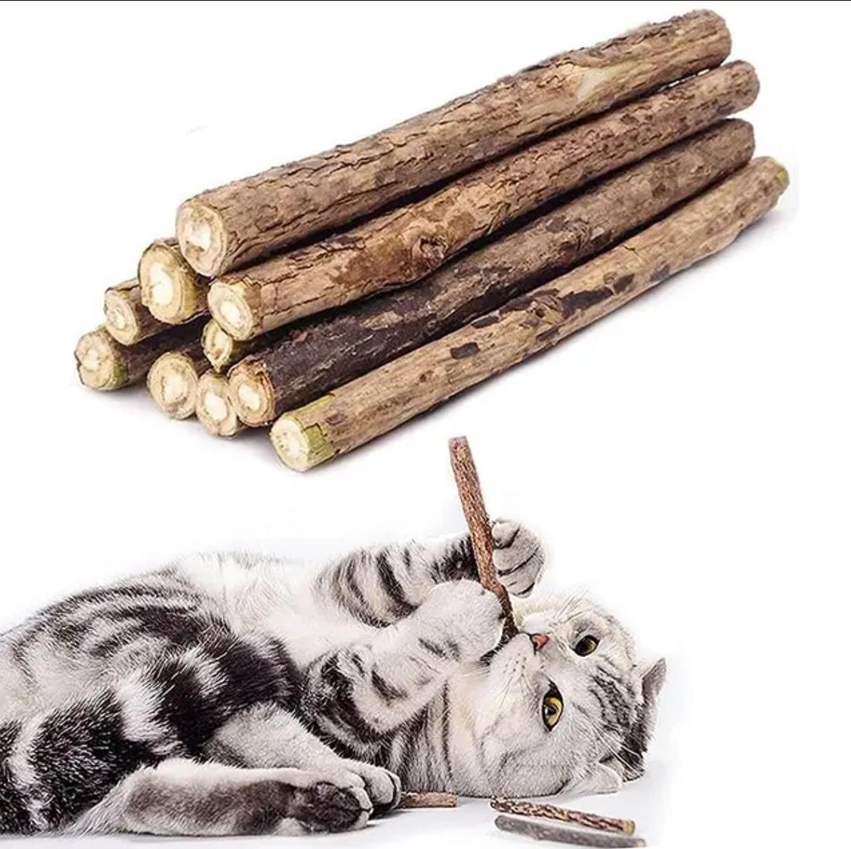 Bioline - Cat Catnip Dental Sticks (5 pieces)