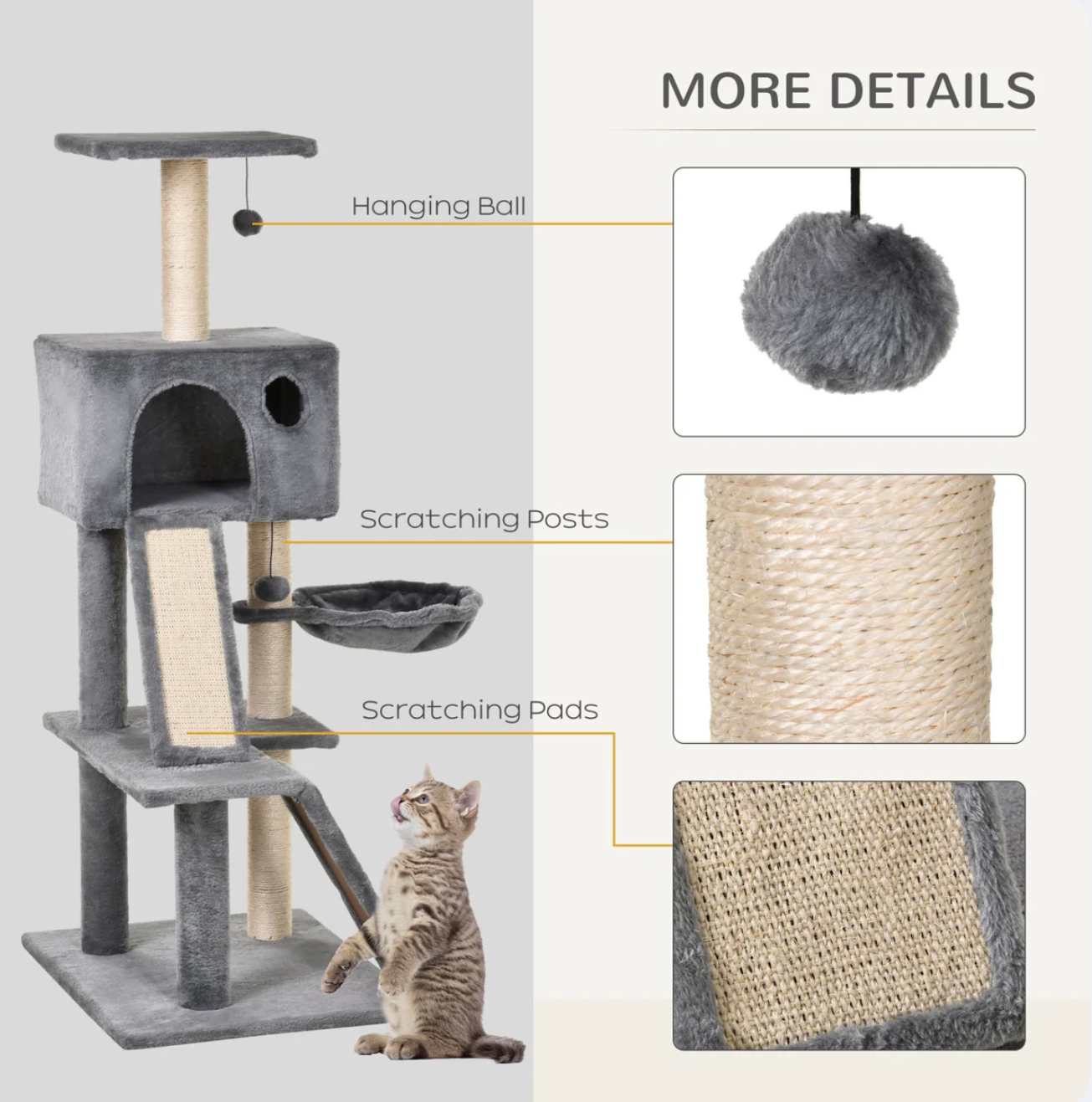 130cm Cat Scratch Post - Cat Tree – Cat Tower