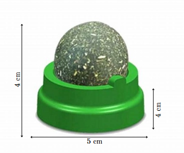 Catnip Ball with Sticker