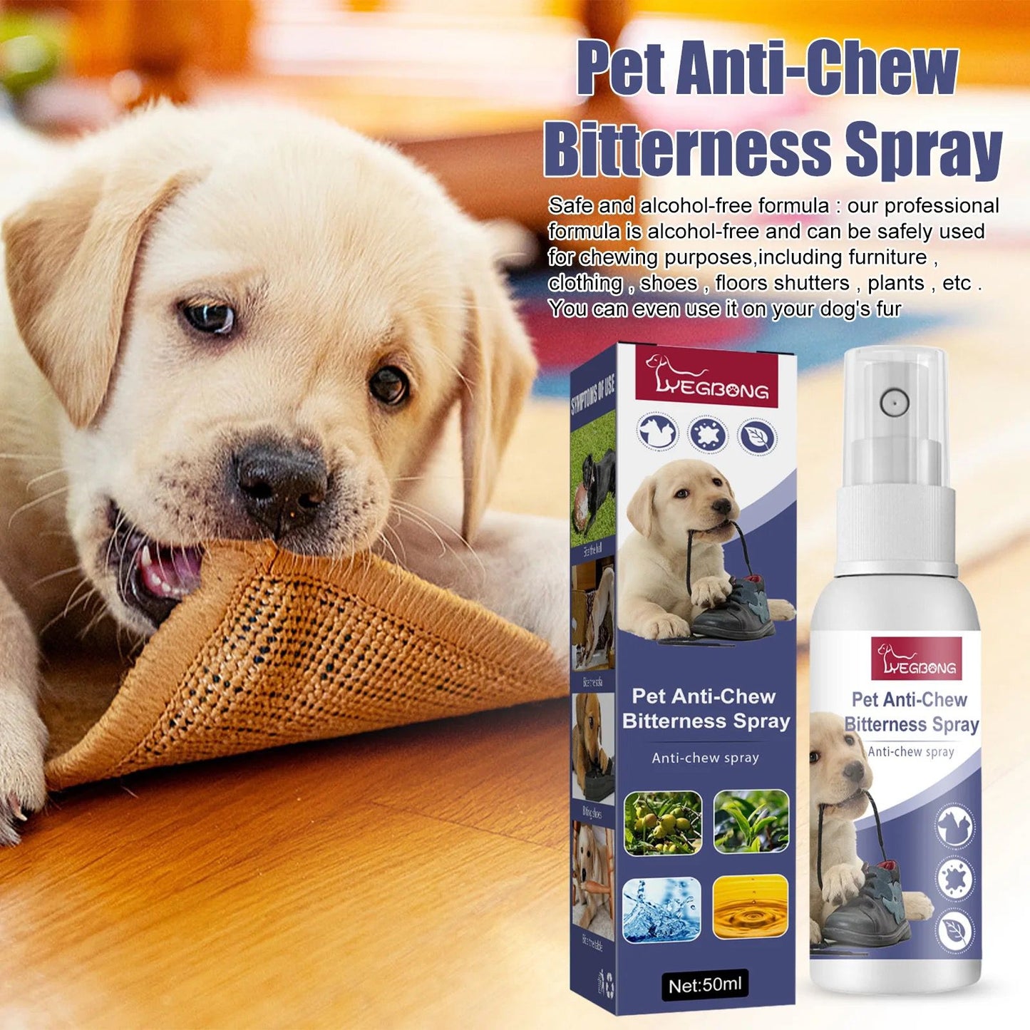 Pet Anti-Chew Bitter Spray