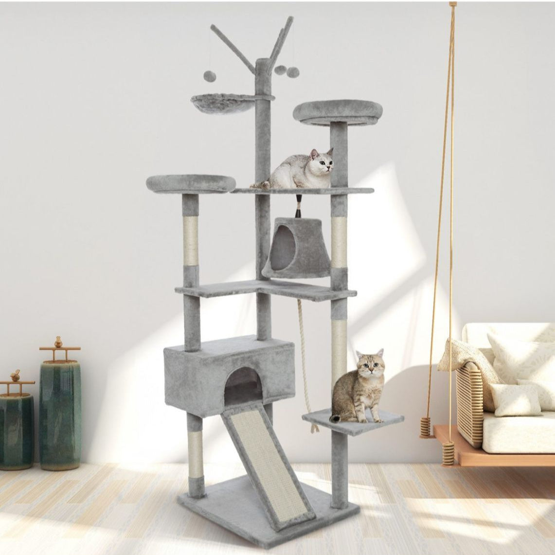 210 cm Cat Scratch Post - Cat Tree – Cat Tower