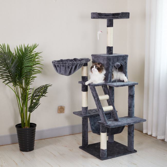 160 cm Cat Scratch Post - Cat Tree - Cat Tower