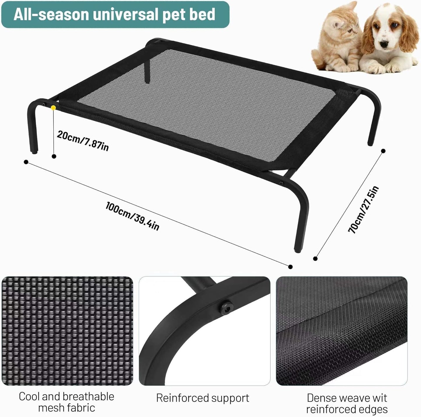 JumpMate - Raised Trampoline Pet Bed