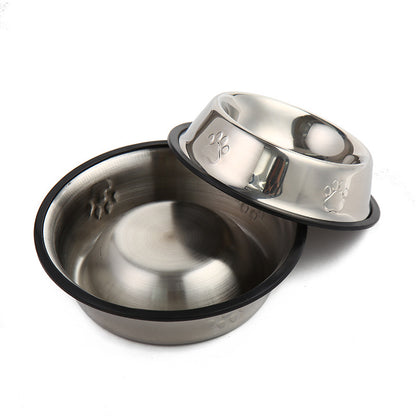 Classic Steel Pet Bowl