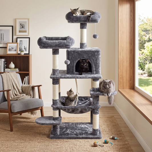 150 cm Cat Scratch Post - Cat Tree – Cat Tower