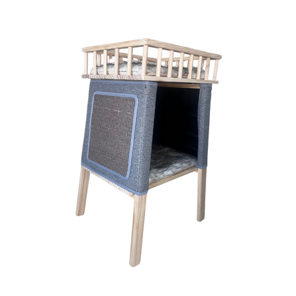 LuxeTower Double Pet Bed