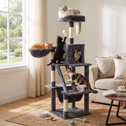 160 cm Cat Scratch Post - Cat Tree - Cat Tower