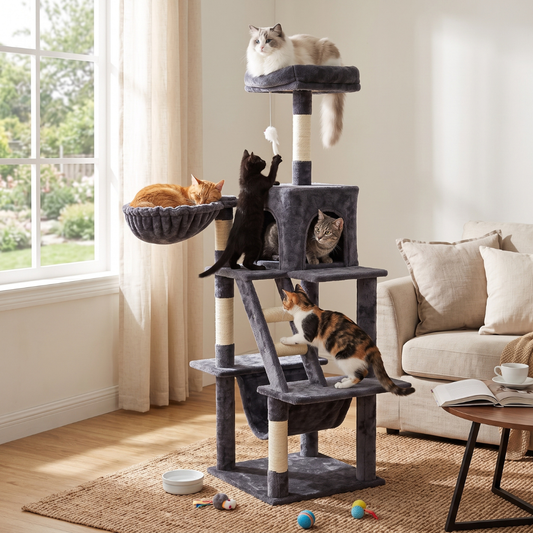 160 cm Cat Scratch Post - Cat Tree - Cat Tower