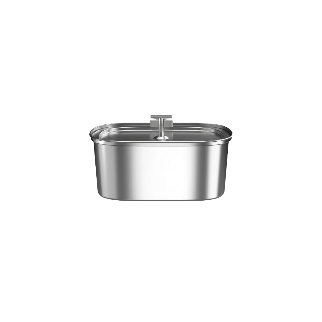 Stainless Steel Pet Water Fountain with Filter