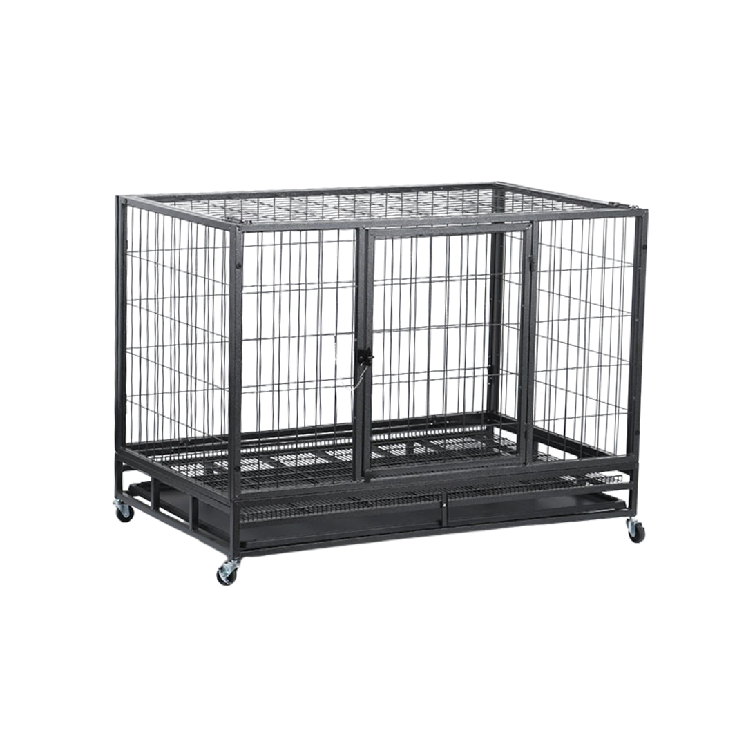 Metal Pet Enclosure with Wheels