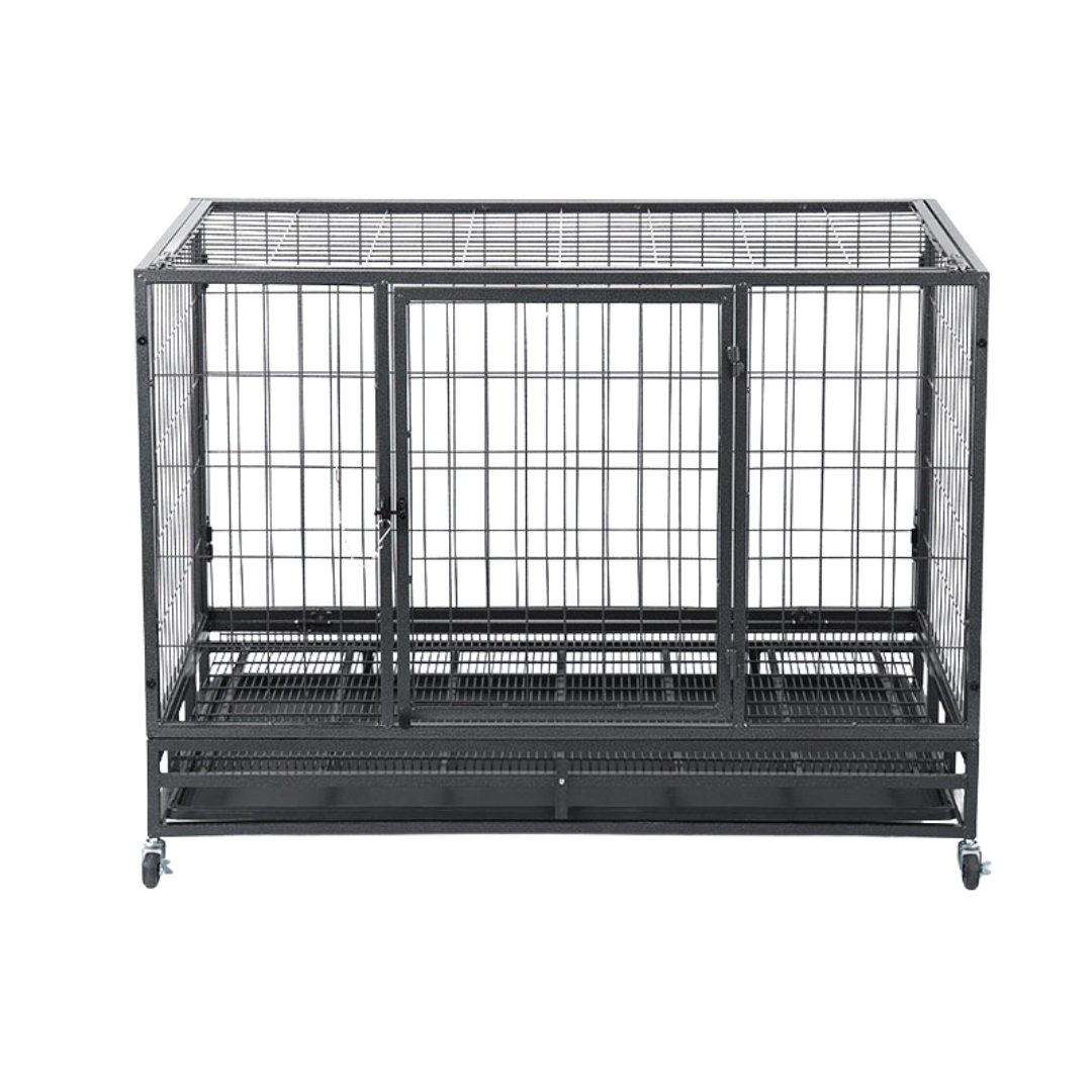 Metal Pet Enclosure with Wheels