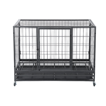 Metal Pet Enclosure with Wheels