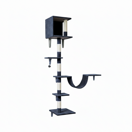 Wall Mounted 200 cm Cat Scratch Post – Cat Tree – Cat Tower