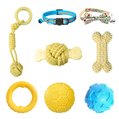 Dog Playtime Bundle – 8 Piece Set