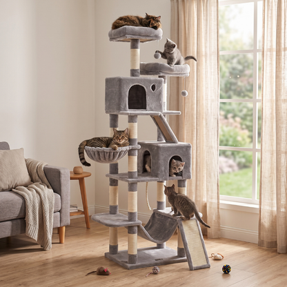 220 cm Extra Large Cat Scratch Post - Cat Tree – Cat Tower