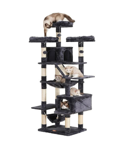 188 cm Cat Scratch Post - Cat Tree – Cat Tower