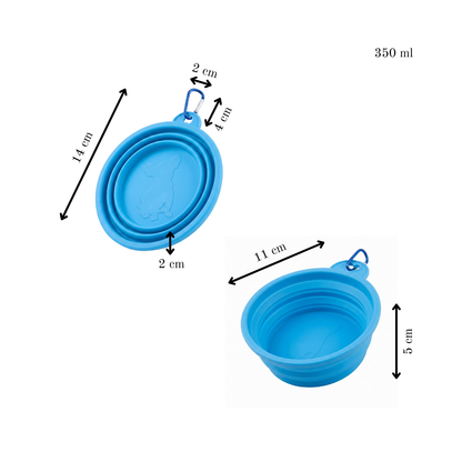 Melo Collapsible Pet Feeder Bowl