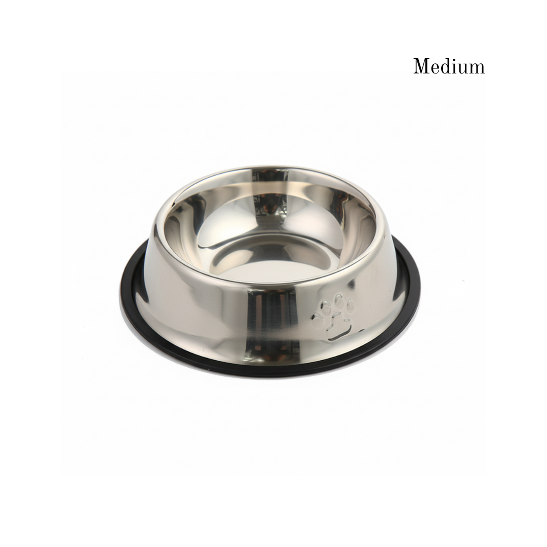 Classic Steel Pet Bowl