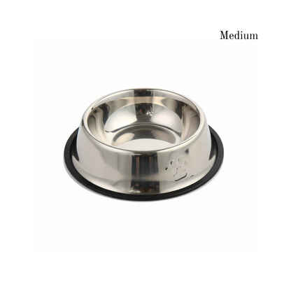 Classic Steel Pet Bowl