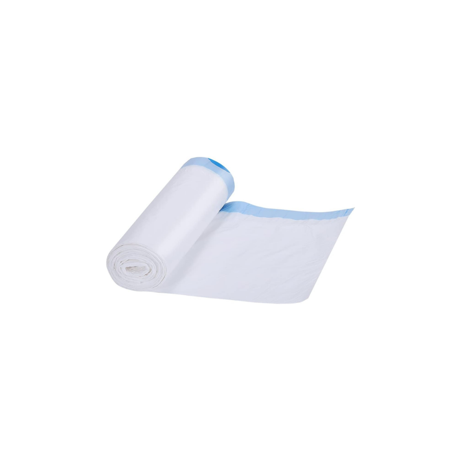 Disposable Drawstring Bags - Littermate - 5 Rolls (15 bags per roll)