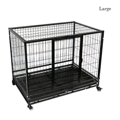 Metal Pet Enclosure with Wheels