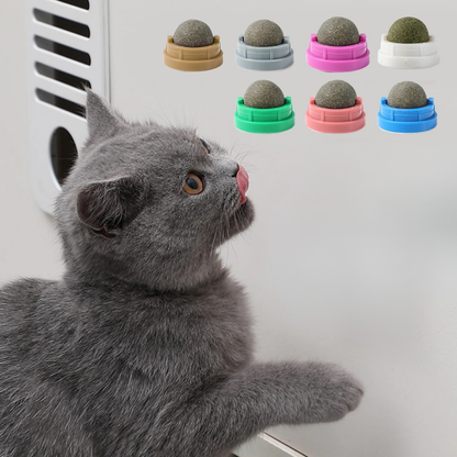 Catnip Ball with Sticker