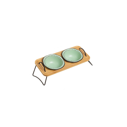 Elevated Double Pet Feeder