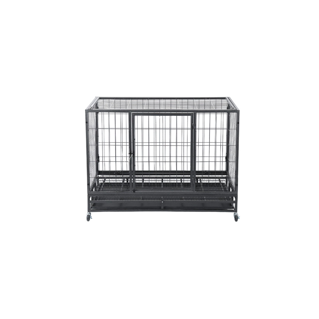 Metal Pet Enclosure with Wheels