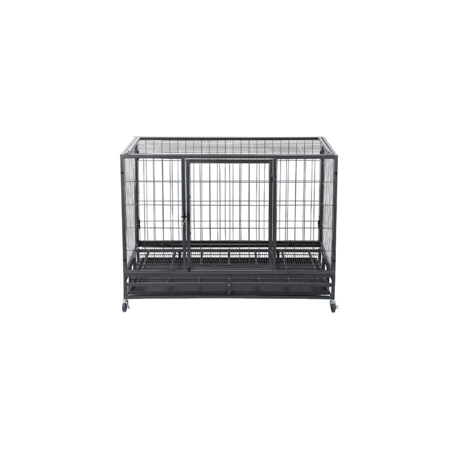 Metal Pet Enclosure with Wheels