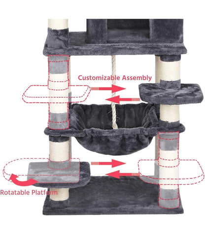 150 cm Cat Scratch Post - Cat Tree – Cat Tower