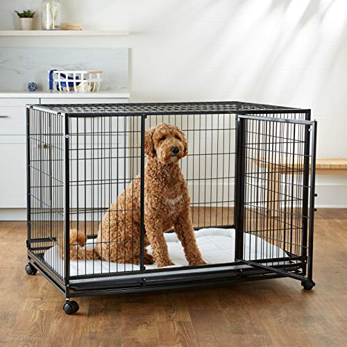 Metal Pet Enclosure with Wheels
