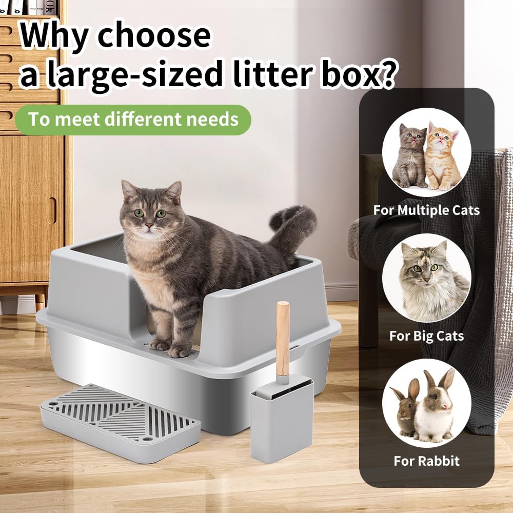 Stainless Steel Litter Box