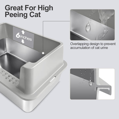 Stainless Steel Litter Box