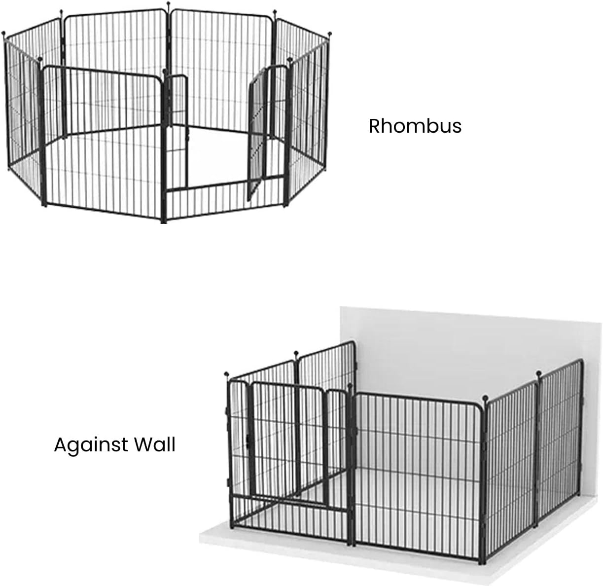 Heavy-Duty Foldable Pet Playpen