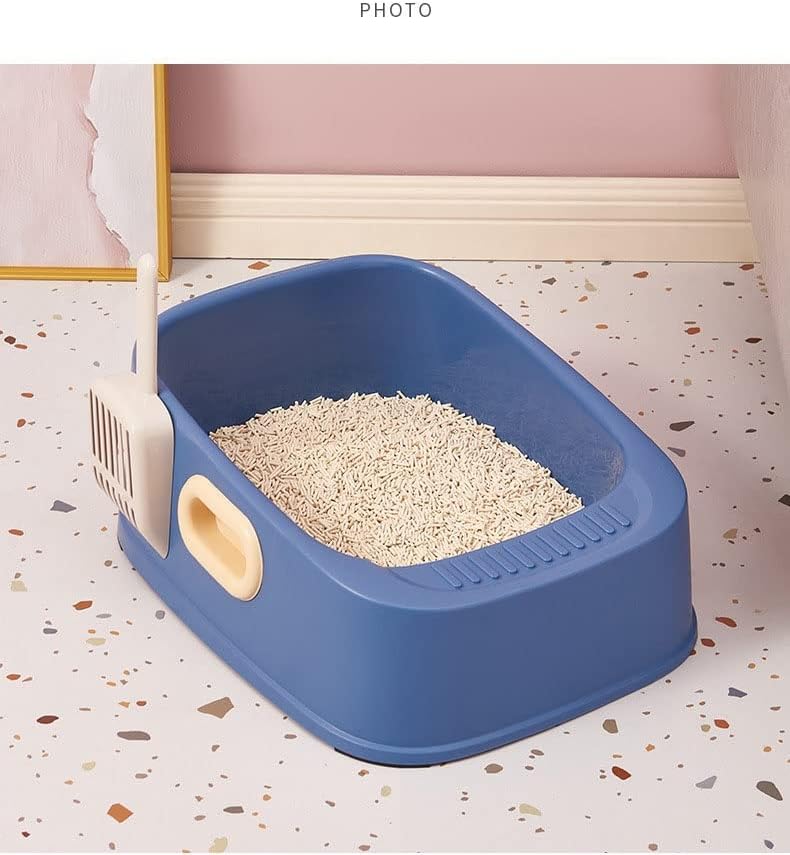 High-Sided Cat Litter Box